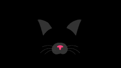 Animated Emoji - Mask Cat